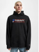 Tommy Jeans Hoody Relax Modern Sport schwarz
