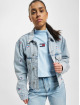 Tommy Jeans Jeansjacken Oversize Cropped Denim blau