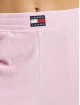 Tommy Jeans Jogginghose Velour Badge rosa
