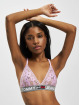 Tommy Jeans Lingerie Unlined Triangle pourpre