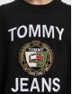 Tommy Jeans Pullover Boxy Luxe schwarz