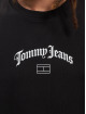 Tommy Jeans T-paidat Classic Grunge Arch Center musta
