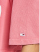 Tommy Jeans T-paidat Oversized Crop College roosa