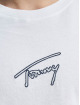 Tommy Jeans T-paidat Classic Signature valkoinen