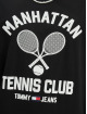 Tommy Jeans T-Shirt Classic Tennis Vintag black