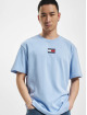 Tommy Jeans T-Shirt Badge Pearly blau