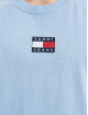 Tommy Jeans T-Shirt Badge Pearly blau