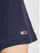 Tommy Jeans T-Shirt Classic Athletic Twisted Logo blau