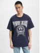Tommy Jeans T-Shirt Relaxed Varsity Logo blau