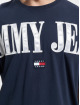 Tommy Jeans T-Shirt Skater Archive Back Logo blau