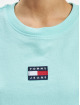 Tommy Jeans t-shirt Center Badge blauw