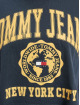 Tommy Jeans T-Shirt Super Crop College Logo blue