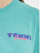 Tommy Jeans t-shirt Crop Vintage groen