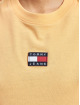 Tommy Jeans t-shirt Center Badge oranje