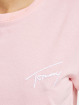Tommy Jeans T-Shirt Signature pink