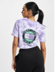 Tommy Jeans T-Shirt Super Crop Unitees purple