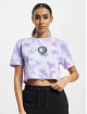 Tommy Jeans T-Shirt Super Crop Unitees purple