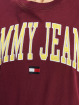 Tommy Jeans T-Shirt Relaxed Collegiate Logo rot
