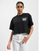 Tommy Jeans T-Shirt Oversized Crop schwarz