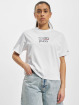 Tommy Jeans T-Shirt Boxy Crop weiß