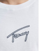 Tommy Jeans t-shirt Classic Signature wit