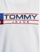 Tommy Jeans t-shirt Classic Modern Sport Logo wit