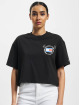 Tommy Jeans t-shirt Oversized Crop zwart