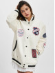 Tommy Jeans Teddy Oversized Letterman blanc
