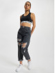 Tommy Jeans Top Logo Crop black