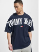 Tommy Jeans Trika Skater Archive Back Logo modrý