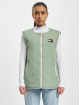 Tommy Jeans Weste Reversible Quilt grün