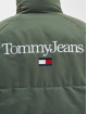 Tommy Jeans Winter Jacket Graphic Puffer green