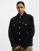 Tommy Jeans Winterjacke Cord Trucker Denim schwarz
