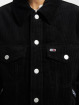 Tommy Jeans Winterjacke Cord Trucker Denim schwarz