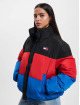 Tommy Jeans Winterjacke Colorblock Puffer schwarz