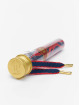 Tubelaces Shoelace Golden Flat red