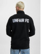 UNFAIR ATHLETICS Jersey FC Fleece Quarter Zip negro