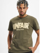 UNFAIR ATHLETICS T-Shirt Classic Label olive