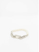 Urban Classics Armbånd Pearl Flat Chain sølv