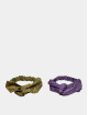 Urban Classics Autres Bandana Print Headband 2-Pack pourpre