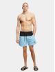 Urban Classics Badeshorts Block blau