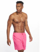 Urban Classics Badeshorts Block pink