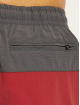 Urban Classics Badeshorts Block Swim rot