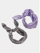 Urban Classics bandana Satin 2-Pack paars
