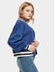 Urban Classics Baseball jack Ladies Oversized blauw