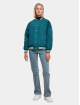 Urban Classics Baseball jack Ladies Oversized Recycled groen