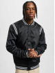 Urban Classics Baseball jack Satin zwart