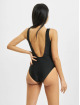 Urban Classics Bathing Suit Ladies Recycled High Leg black