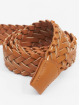 Urban Classics Belts Braided Synthetic Leather brun