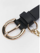 Urban Classics Belts Synthetic Leather With Chain svart